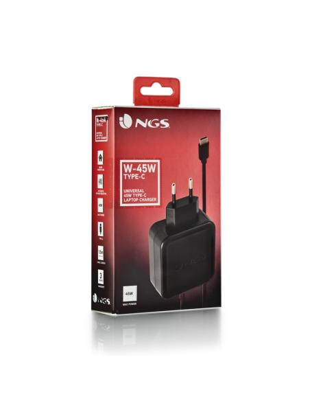 Ngs cargador portatil w-45wtypec 45w 3a