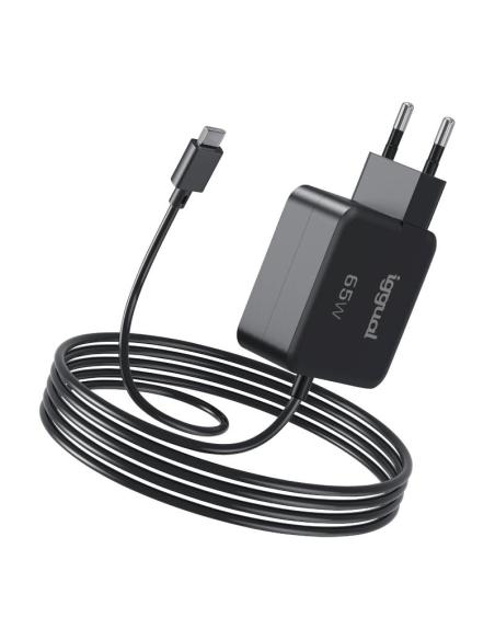 Iggual cargador portátil y móvil tipo c pd 65w