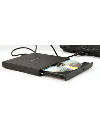 GRABADORA DVD EXTERNA GEMBIRD DL RW / USB-A / NEGRA / DVD-USB-04
