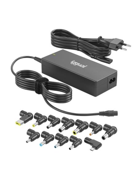 Iggual cargador universal automático cua-c-12t-90w