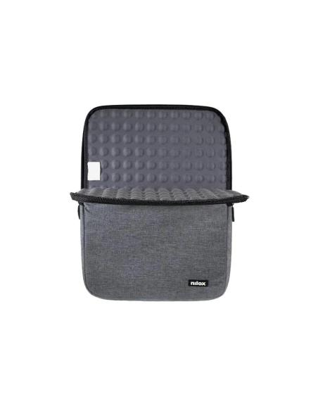 Nilox funda sleeve 14.1" gris