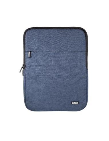 Nilox funda sleeve 15.6" azul