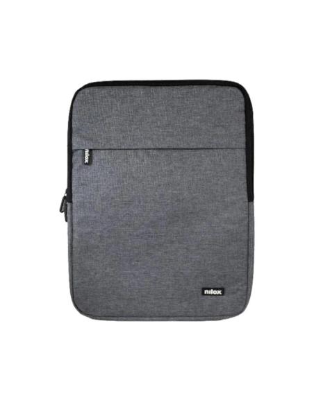 Nilox funda sleeve 15.6" gris