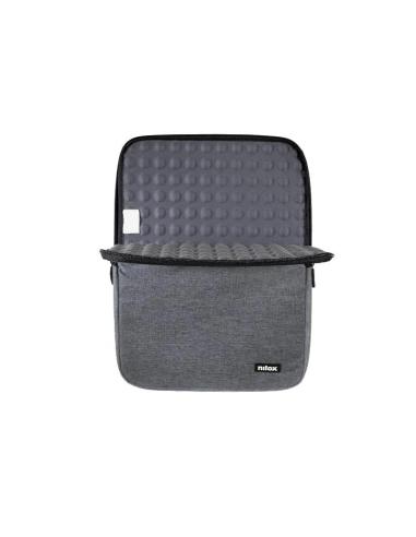 Nilox funda sleeve 15.6" gris