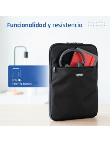 Iggual funda portátil 15.6" everyday use sleeve