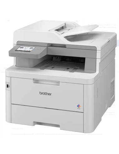 MULTIFUNCION BROTHER MFC-L8390CDW LASER COLOR / IMPRESORA COPIADORA ESCANER FAX / ADF / 30PPM / FULL DUPLEX / USB / ETHERNET / W