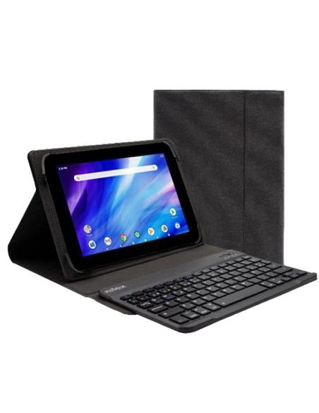 Nilox funda tablet 9.7 a 10.5 teclado bt negro