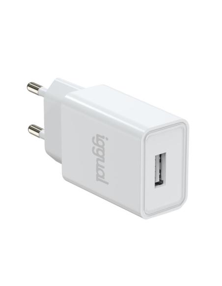Iggual cargador de pared 1xusb-a 5v/2a (10w)