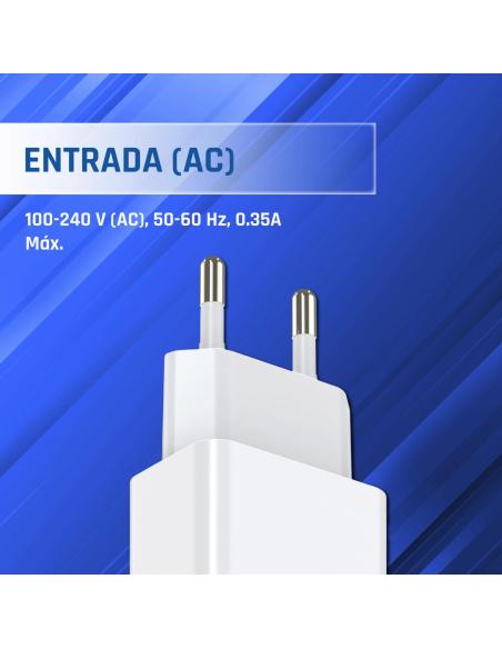 Iggual cargador de pared 1xusb-a 5v/2a (10w)