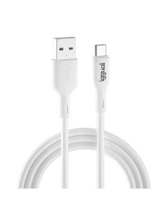 Iggual cable usb-a/usb-c 100 cm blanco