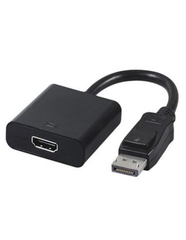 ADAPTADOR GEMBIRD DISPLAYPORT MACHO A HDMI HEMBRA / NEGRO / A-DPM-HDMIF-002