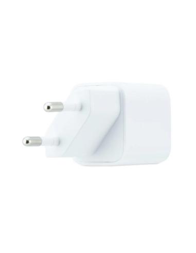 Coolbox cargador gan 20w usb-c/usb-a pared