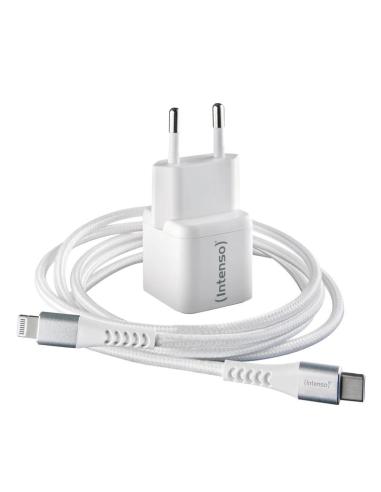 Intenso | cargador pared gan w30c usb-c|blanco