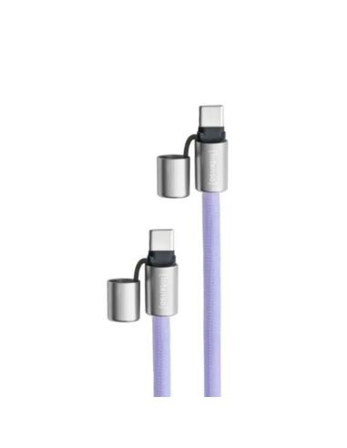 Intenso lanyard cable usb-c - c 1,65 m lila
