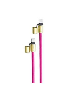 Intenso lanyard cable usb-c c 1,65 m rosa