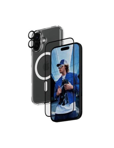 Panzerglass 3-in-1 bundle proteccion iphone 16