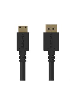 CABLE GEMBIRD MINI HDMI M - HDMI M / 1.8 M / 4K / ALTA VELOCIDAD CON ETHERNET (HEC) / NEGRO / CC-HDMI4C-6