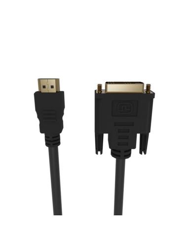 CABLE GEMBIRD HDMI M - DVI 18+1 M 1.8 M. / NEGRO / CC-HDMI-DVI-6