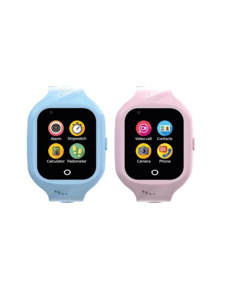 Celly smartwatch kids 4g 2 correas azul y rosa
