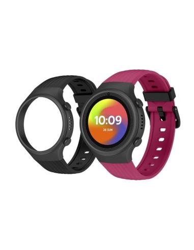 Spc smartwatch smartee 4g junior 1.2" rosa + negra