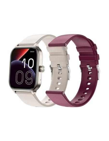 Spc smartwatch smartee duo 3 1.93" blanco + correa