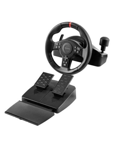 Mars gaming volante simulación carreras negro