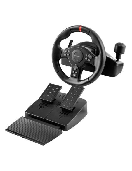 Mars gaming volante simulación carreras negro