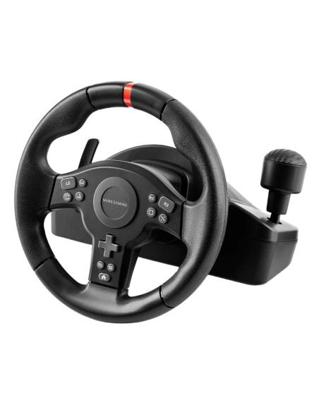 Mars gaming volante simulación carreras negro