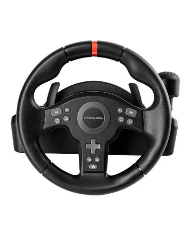 Mars gaming volante simulación carreras negro