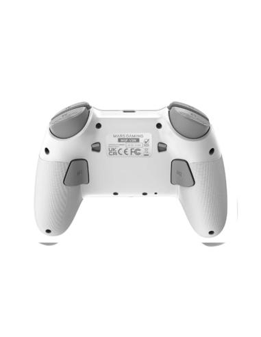 Mars gaming gamepad tri-modo lmgpv3w lcd blanco