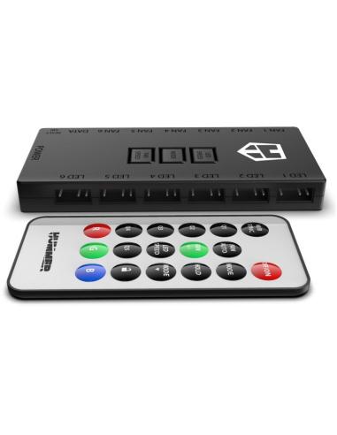 Nox hummer r-hub controlador argb led/ref.