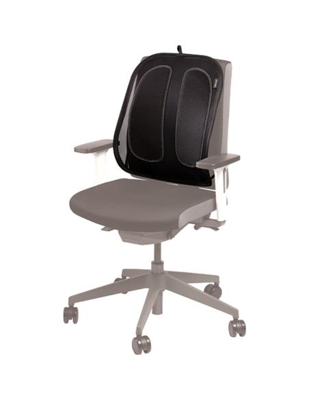 Fellowes respaldo ergonómico rejilla mesh office
