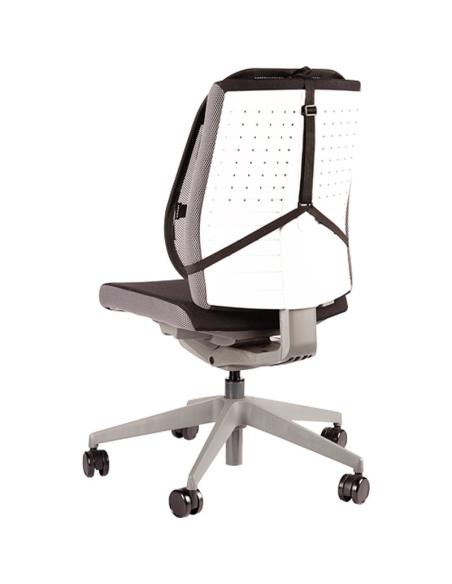 Fellowes respaldo ergonómico rejilla mesh office