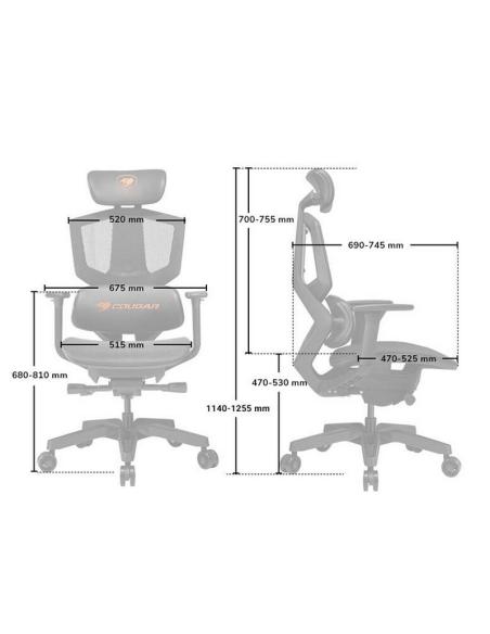 Cougar silla gaming argo one 150 kg