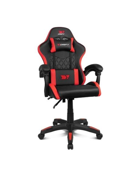 Drift silla gaming dr35 negra-roja