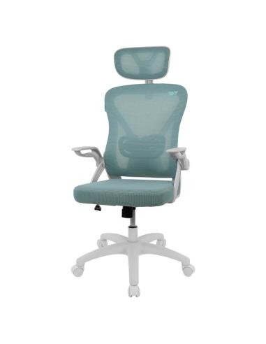 Drift silla gaming drair35 blanca/turquesa