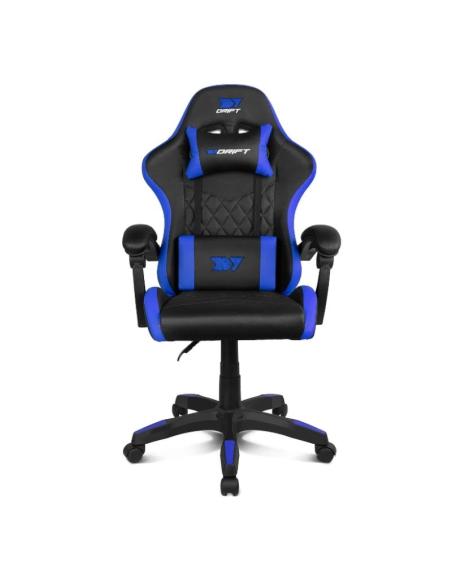 Drift silla gaming dr35 negra-azul eléctrico