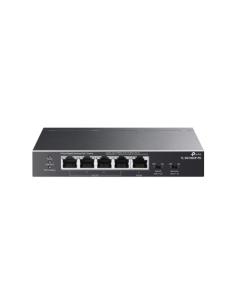 SWITCH TP-LINK TL-SG1005P-PD 5 Ptos 10/100/1000 / NO GESTIONABLE / POE PASSTHROUGH / ALIMENTACION POR POE / CARCASA METALICA