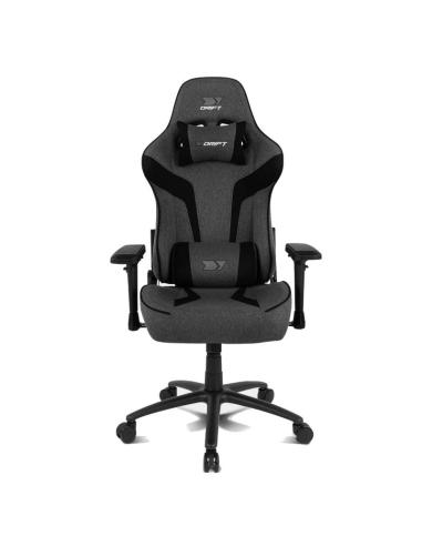 Drift silla gaming dr90xxl tela gris/negro