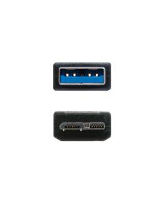 Nanocable cable usb 3.0 tipo a/macho-microusb/b 1m 2