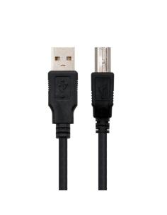 Nanocable cable usb 2.0 impresora tipo a/m-b/m 1 m 2