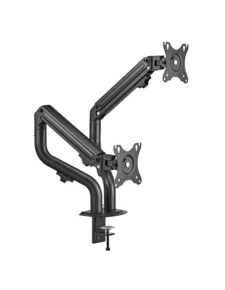 Iggual spmp02 soporte pinza 2 monitores 17"-32"pro