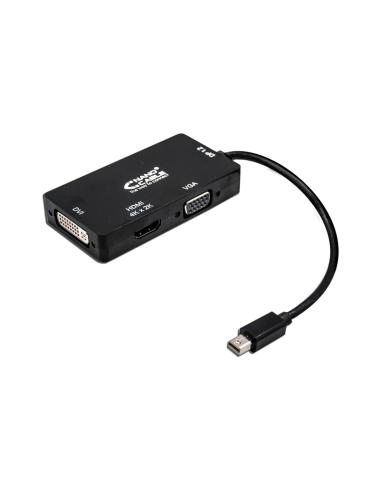 Nanocable conversor mini displayp/vga/dvi/hdmi 3e