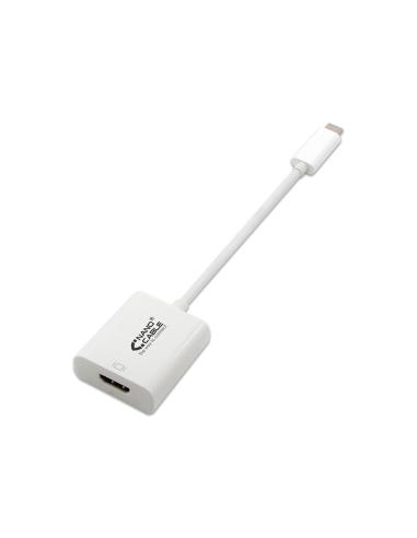Nanocable conversor usb-c a hdmi 4k, 15 cm