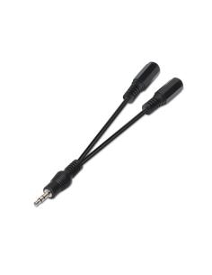 Nanocable cable audio estéreo 2jack 3.5h jack 3.5m 2
