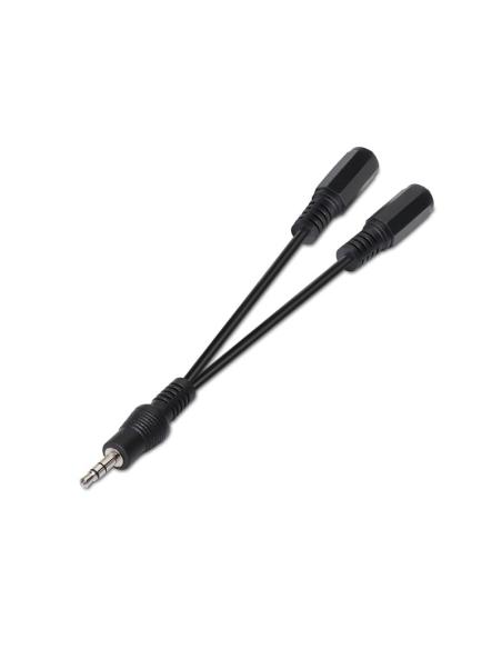 Nanocable cable audio estéreo 2jack 3.5h jack 3.5m