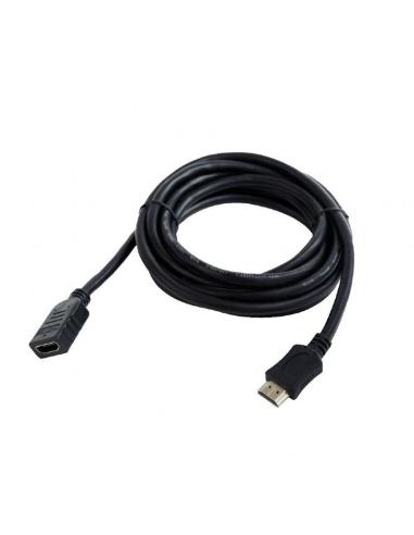 Gembird cable hdmi (m)-(h) ethernet 1.8 mts ngr