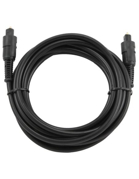 Gembird cable audio optico toslink 3 mts negro