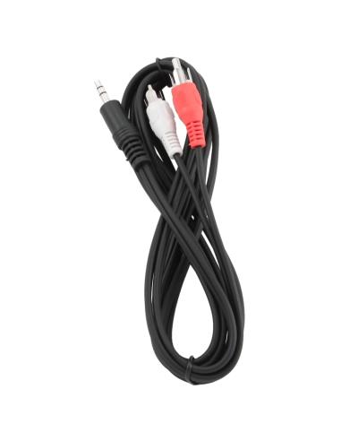 Gembird cable audio mjack rca m/m 1,5 mts