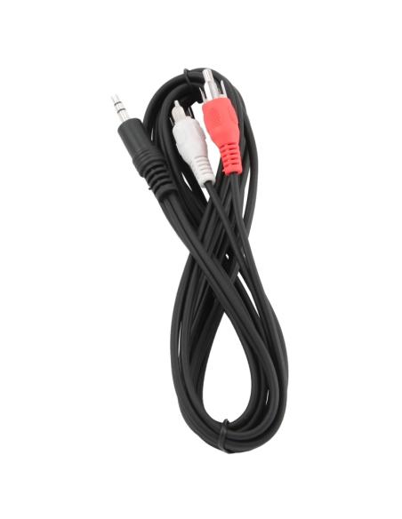 Gembird cable audio mjack rca m/m 1,5 mts